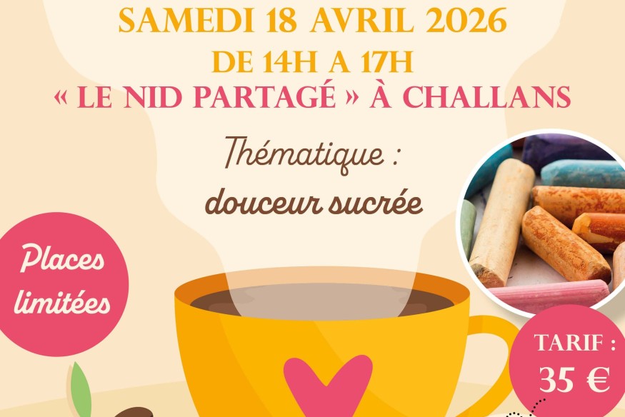 Un "Café, papote et pastel sec" à Challans
