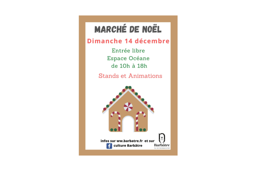 Marché de Noël à Barbâtre