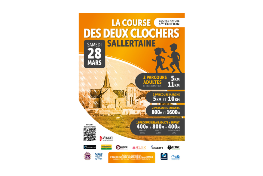 La course des deux clochers, c'est le 28 mars