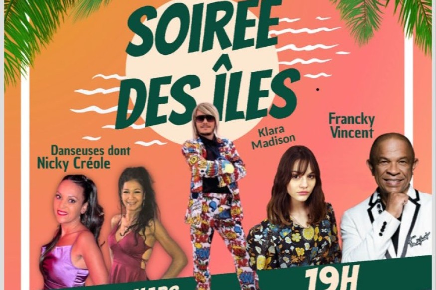 Soirée des îles avec Francky Vincent