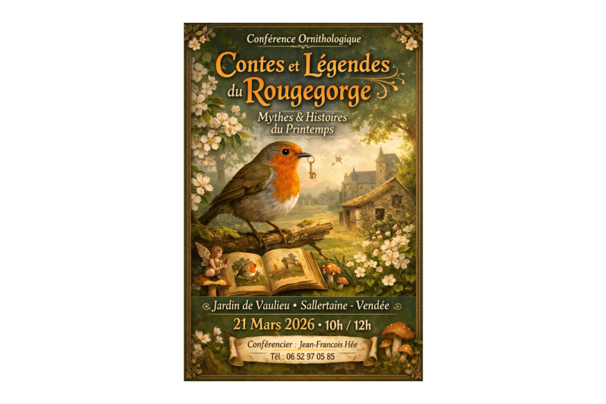 Conférence ornithologique à Sallertaine