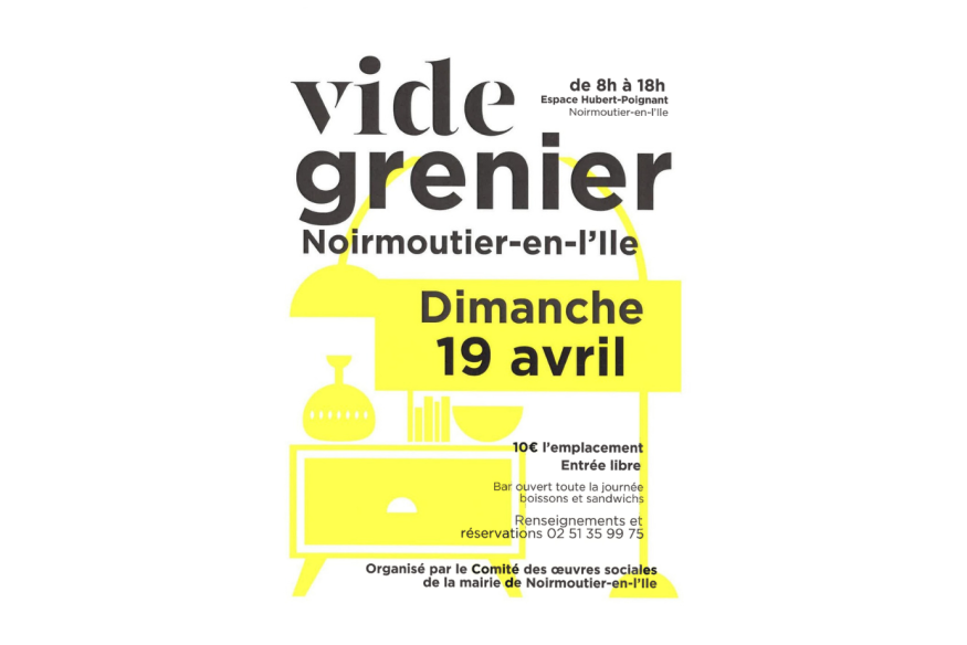 Un vide grenier, le 19 avril