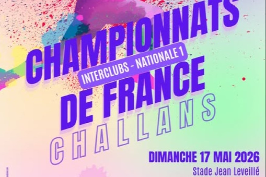 Grande compétition d'athlétisme le 17 mai à Challans