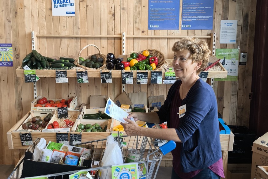 Collecte Bio Solidaire sur l'île de Noirmoutier