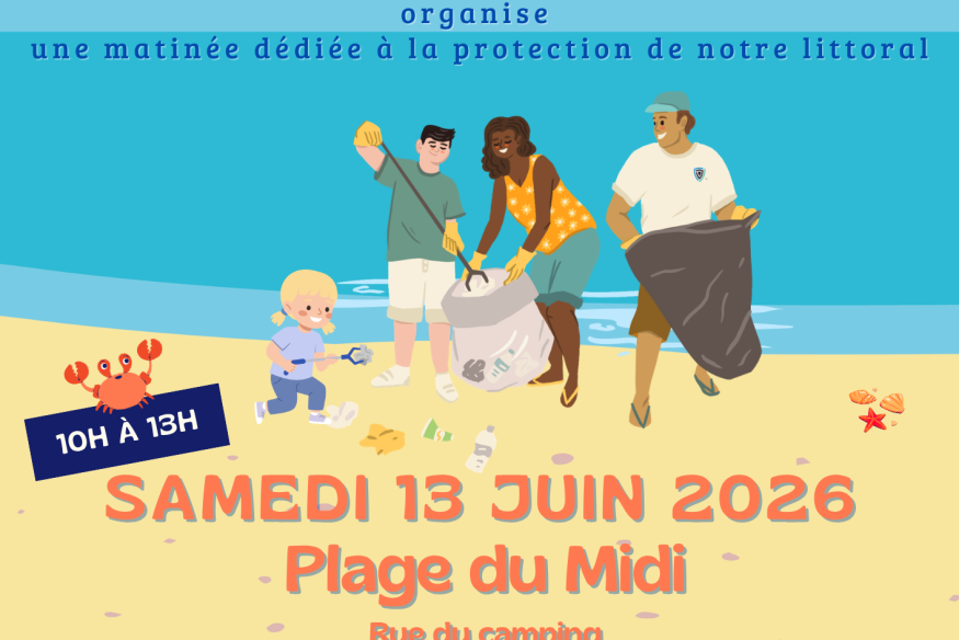Nettoyage de plage en vue à Barbâtre