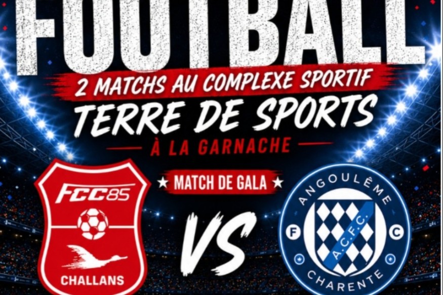 Foot samedi avec Challans, à la Garnache