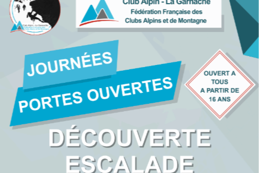 Porte ouvertes "Escalade" par le Club Alpin - La Garnache
