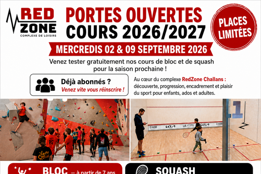 RED ZONE Challans ouvre ses portes