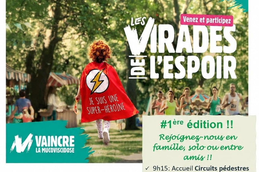 Les Virades de l'Espoir à Challans le 27 septembre !
