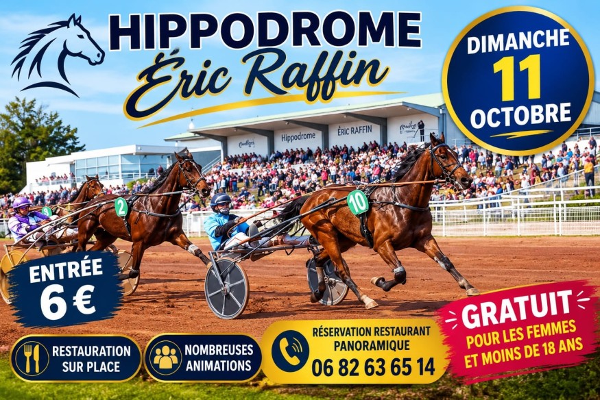 Des courses hippiques à Challans, le 11 octobre