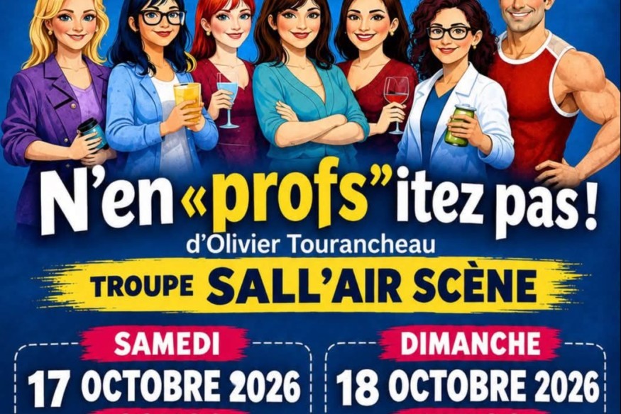 Théâtre ce week-end à Sallertaine